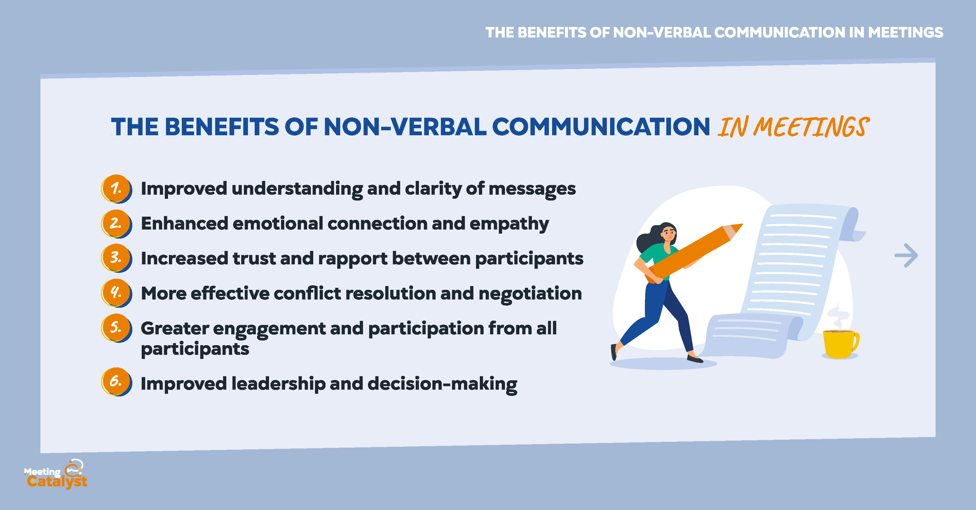 The Benefits of Non-Verbal Communication in Meetings